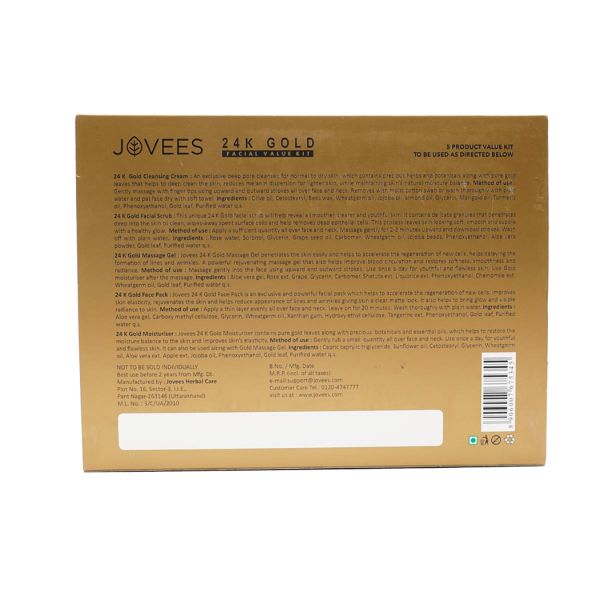 JOVEES GOLD FACIAL KIT 250GM