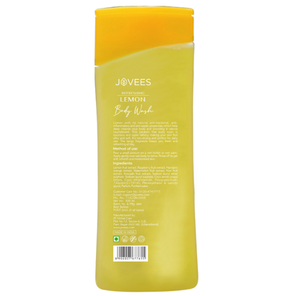 JOVEES REFRESHING LEMON BODY WASH 300ML