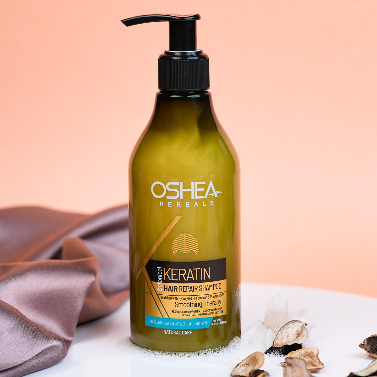 OSHEA SHAMPOO KERATIN 300ML