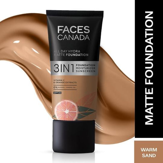 FACES FOUNDATION 3IN1 042 WARM SAND 25ML