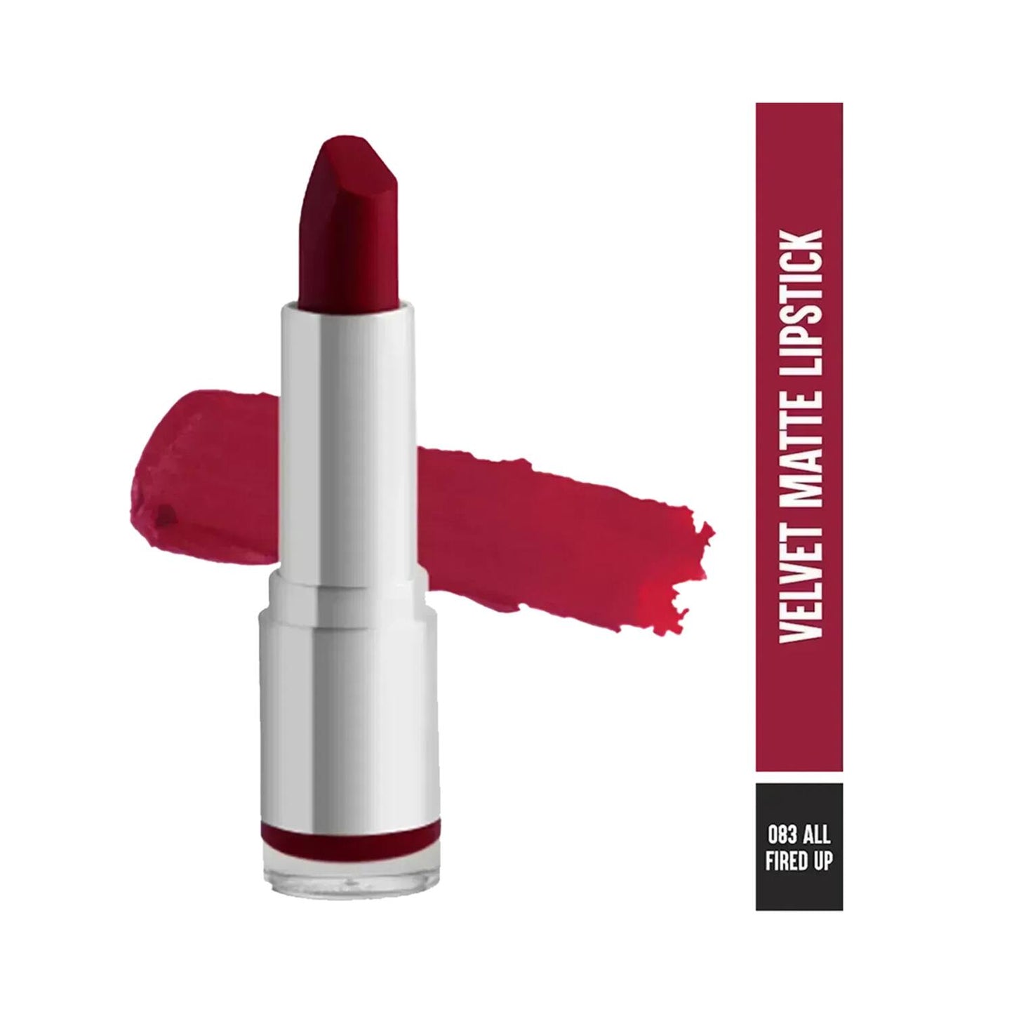 COLORBAR LIPSTICK VELVET MATTE 083 ALL FIRED UP 4.2 GM