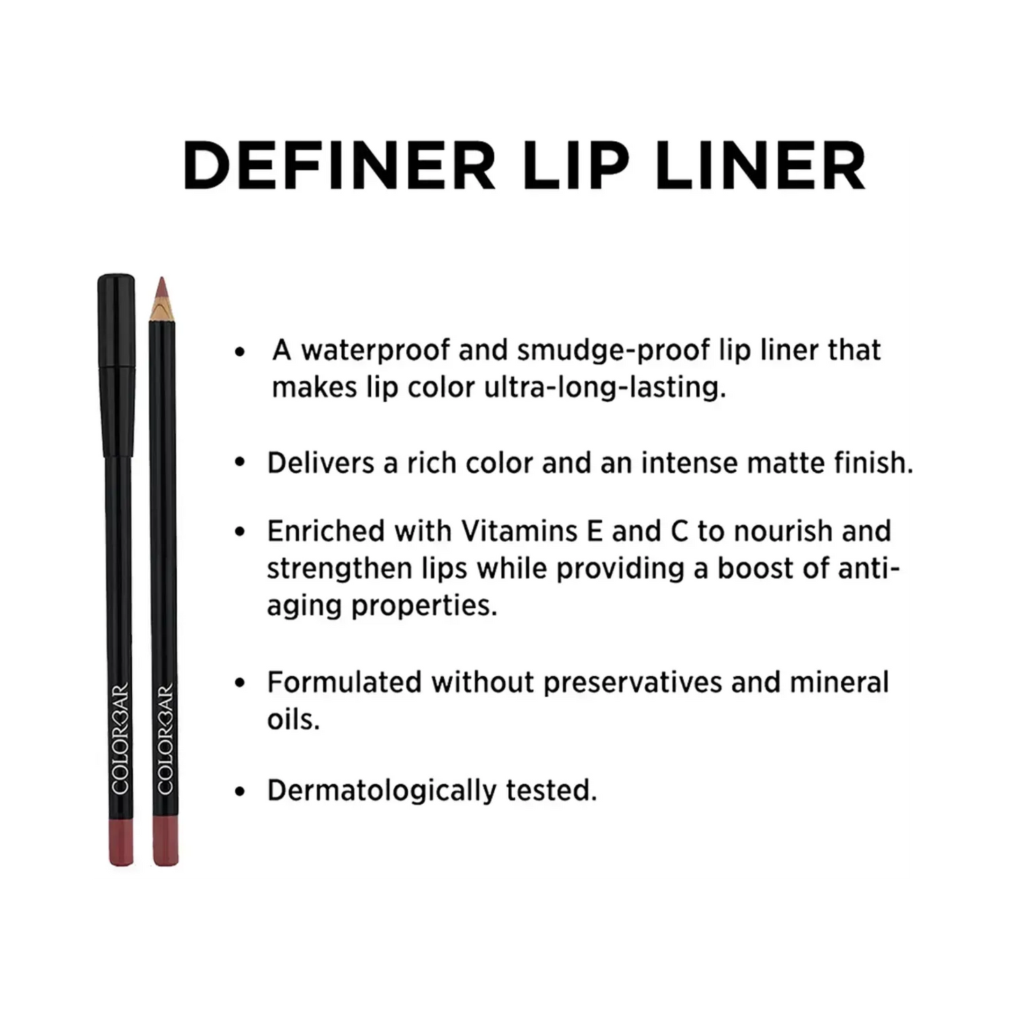 COLORBAR LIP LINER DEFINER 001 CLEAR RED 1.45 G