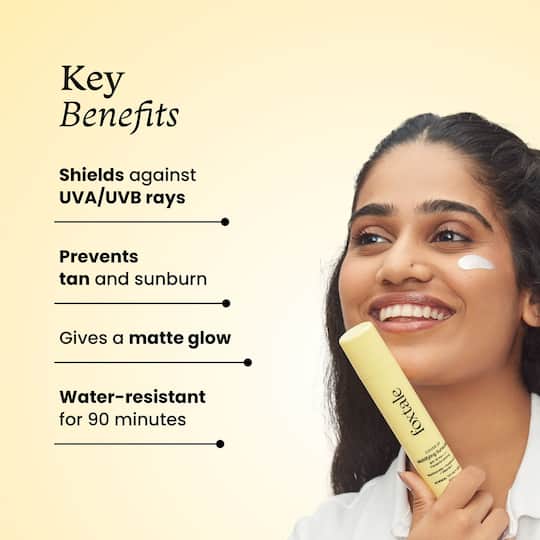 FOXTALE COVER UP DEWY SUNSCREEN SPF70 PA++++ 50ML