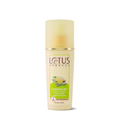 LOTUS HERBALS CLEANSING MILK LEMONPURE 80 ML