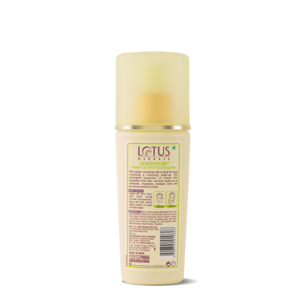 LOTUS HERBALS CLEANSING MILK LEMONPURE 80 ML