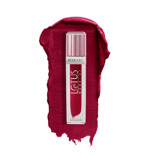 LOTUS MAKEUP ECOSTAY MATTE LIP LACQUER EL20 ALL THAT WINE