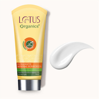 LOTUS ORGANICS HYDRATING GEL MINRAL SUNSCREEN SPF 30 100GM