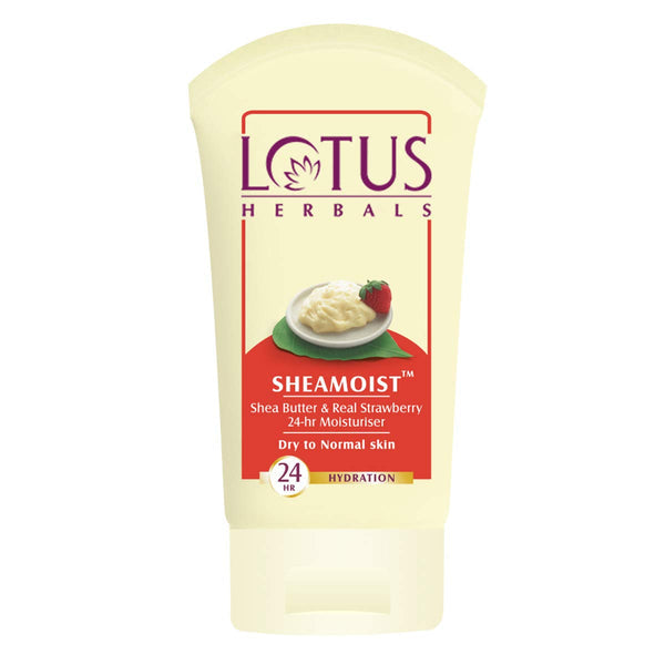 LOTUS HERBALS MOISTURISER SHEAMOIST 60 GRM