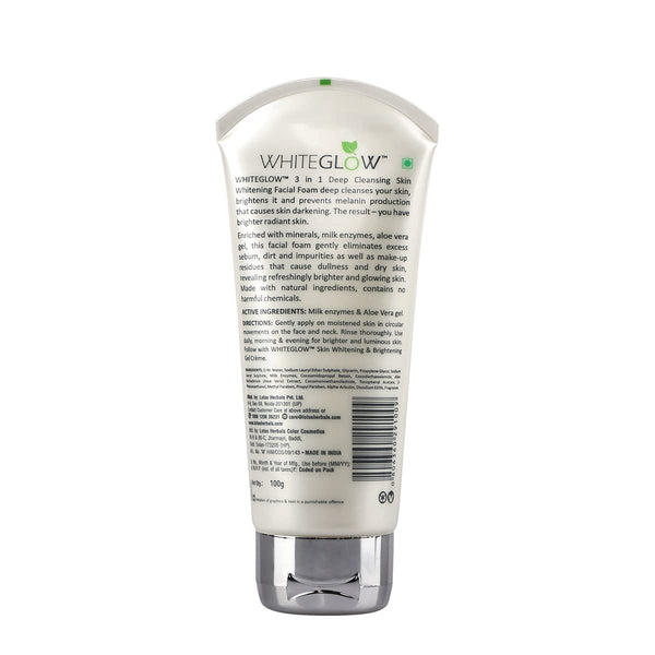 LOTUS HERBALS WHITEGLOW FW 3 IN 1 FACIAL FOAM 50 GRM