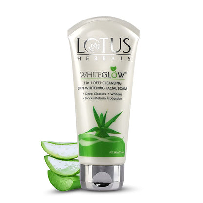 LOTUS HERBALS WHITEGLOW FW 3 IN 1 FACIAL FOAM 50 GRM