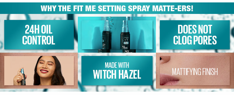 MAYBELLINE FIT ME MATTE + PORELESS INSTANT MATTE SETTING SPRAY 60ML