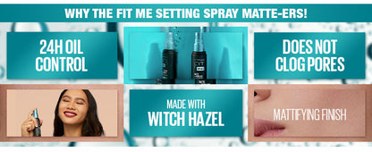 MAYBELLINE FIT ME MATTE + PORELESS INSTANT MATTE SETTING SPRAY 60ML