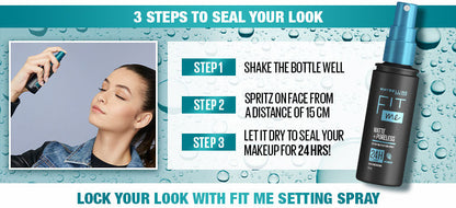 MAYBELLINE FIT ME MATTE + PORELESS INSTANT MATTE SETTING SPRAY 60ML