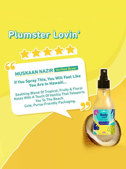 PLUM BODY MIST HAWAIIAN RUMBA 150 ML