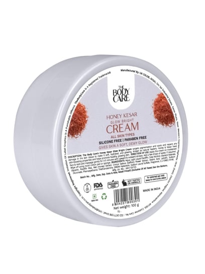 बॉडी केयर मसाज क्रीम हनी केसर 500 ग्राम