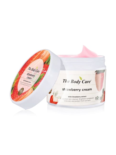 THE BODY CARE MASSAGE CREAM STRAWBERRY 100 GRM