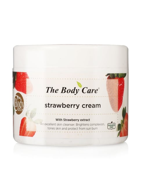 THE BODY CARE MASSAGE CREAM STRAWBERRY 500 GRM