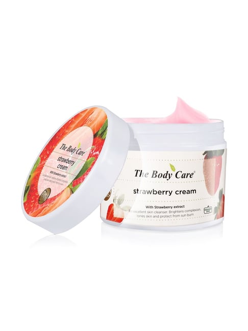 THE BODY CARE MASSAGE CREAM STRAWBERRY 500 GRM