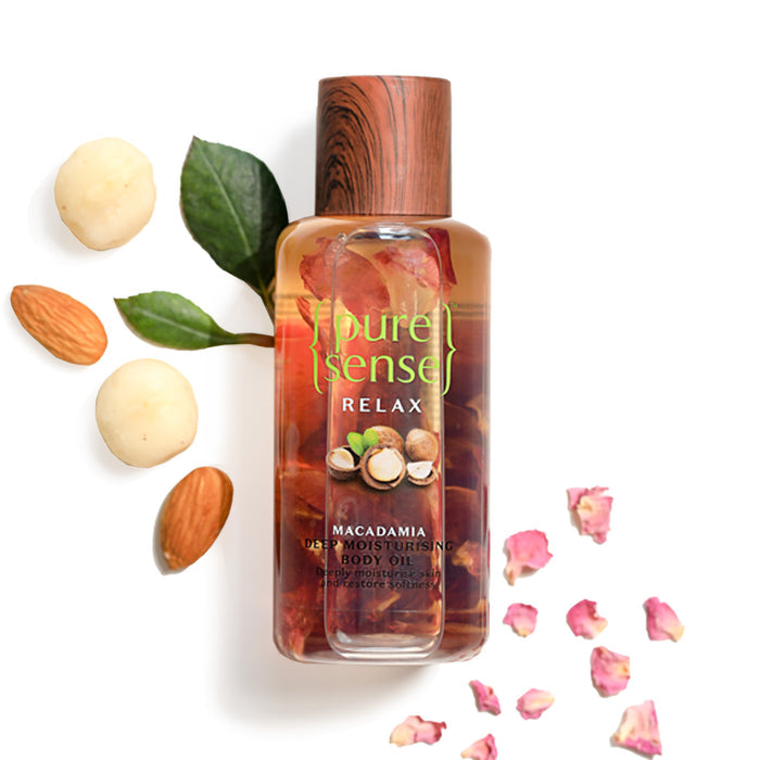 PURE SENSE BODY OIL MACADAMIA 100 ML