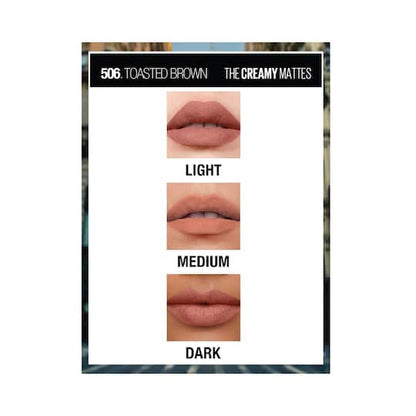 MAYBELLINE LIPSTICK COLOR SENSATIONAL 506 TOASTED