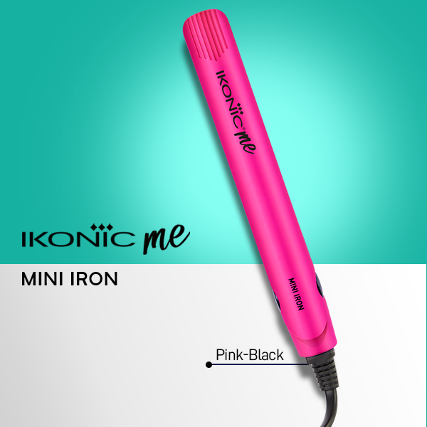 IKONIC PROFESSIONAL HAIR TONG MINI PINK