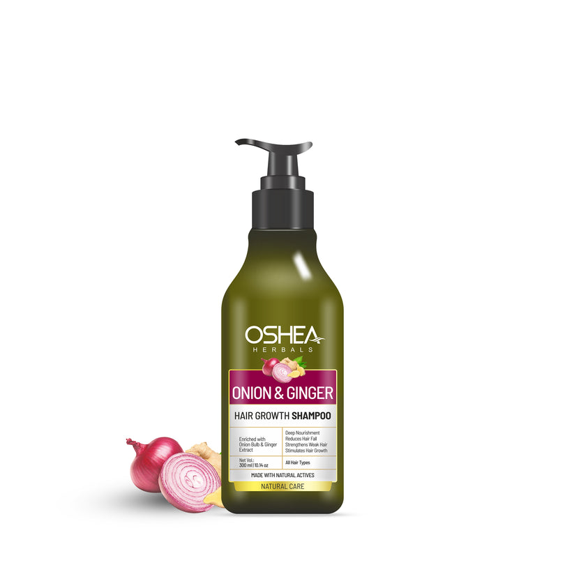 OSHEA ONION & GINGER HAIR GROWTH SHAMPOO 500ML