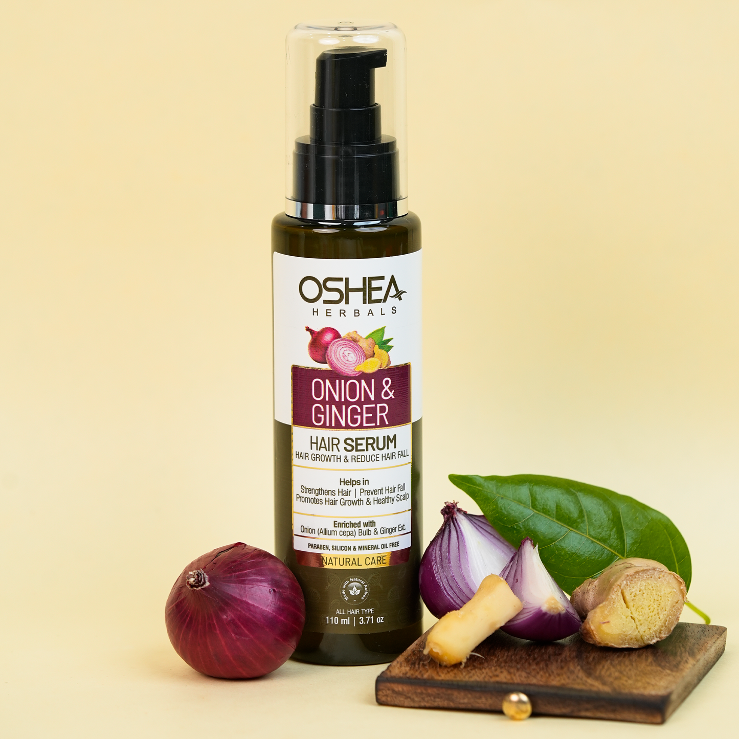 OSHEA HAIR SERUM ONION & GINGER 110ML