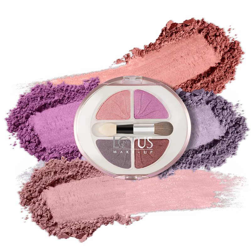 LOTUS MAKEUP ECOSTAY VELVET EYE SHADOW EV01 ORCHID FRE 1.3*4G