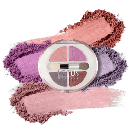 LOTUS MAKEUP ECOSTAY VELVET EYE SHADOW EV01 ORCHID FRE 1.3*4G