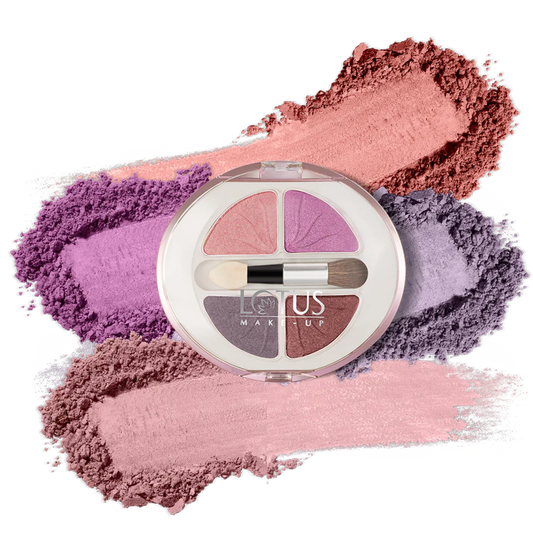 LOTUS MAKEUP ECOSTAY VELVET EYE SHADOW EV01 ORCHID FRE 1.3*4G
