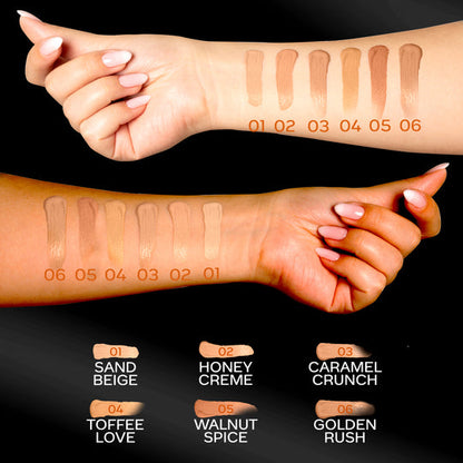 FACES HD CONCEALER UP CC 04 TOFFEE LOVE