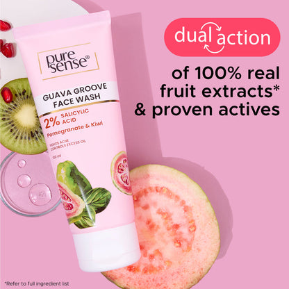 PURE SENSE FACEWASH GUAVA GROOVE