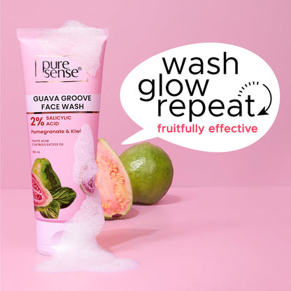 PURE SENSE FACEWASH GUAVA GROOVE