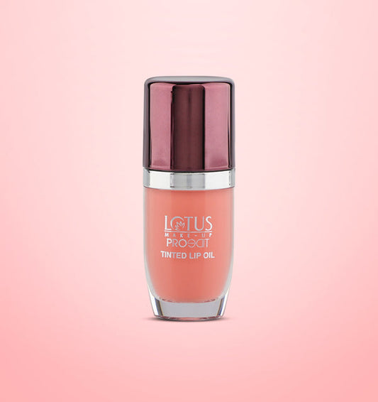 LOTUS MAKEUP LIP OIL TINTED PL001 PEACH