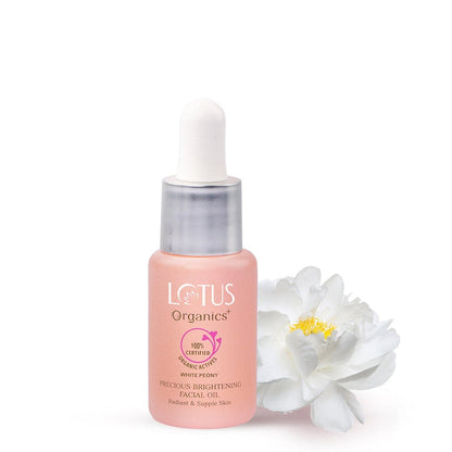 LOTUS ORGANICS PRECIOUS BRIGHTENING FACIAL OIL 15ML