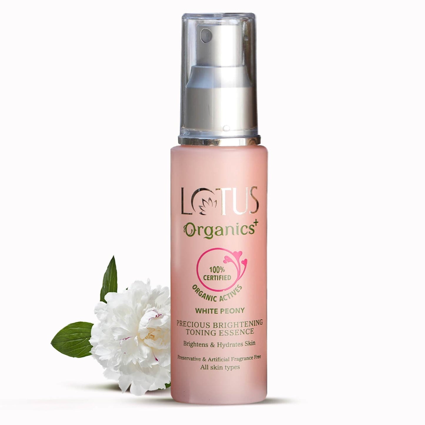 LOTUS ORGANICS PRECIOUS BRIGHTENING TONING ESSENCE 50ML