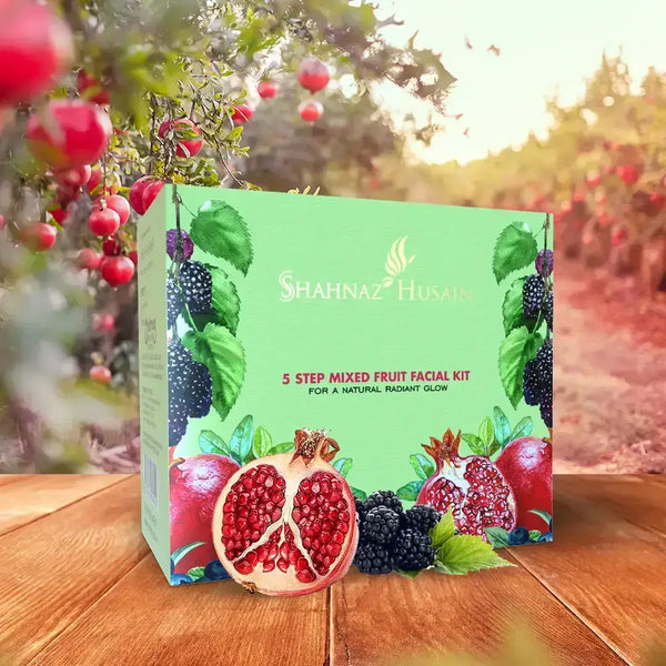 SHAHNAZ HUSAIN MIXED FRUIT FACIAL KIT 5 STEP 50GM