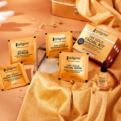 PILGRIM GOLD FACIAL KIT