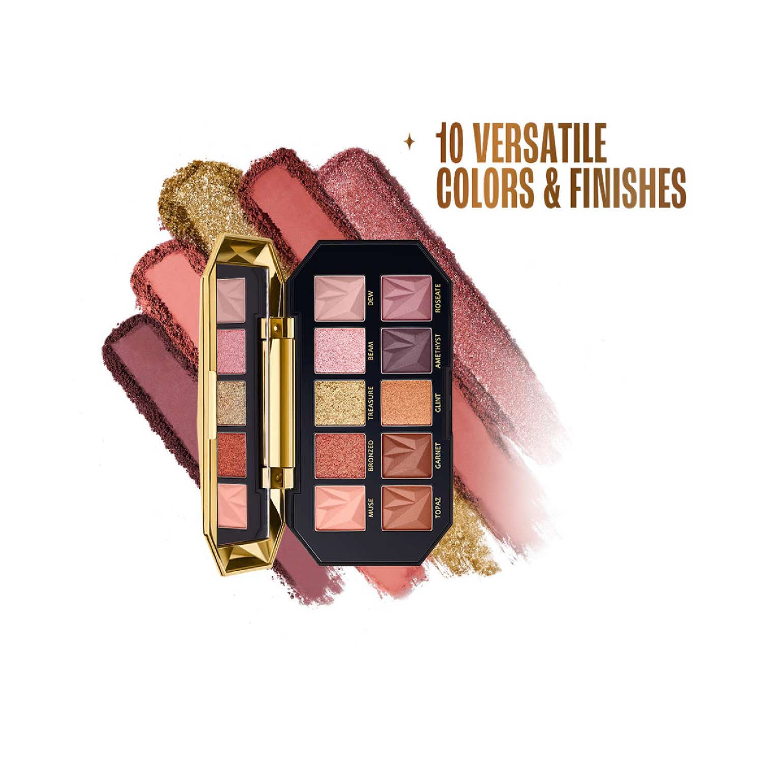 Lakme Be-Jewel Multichrome Eyeshadow Palette - Gilded Glow