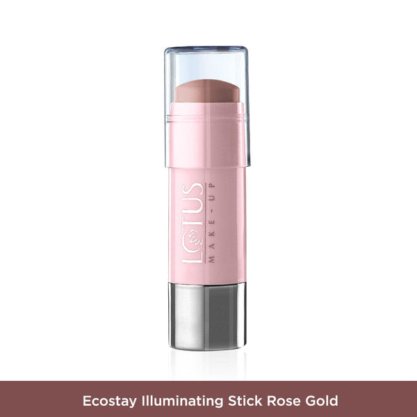 LOTUS MAKEUP ECOSTAY ILLUMINATING STICK IM30 ROSE GOLD