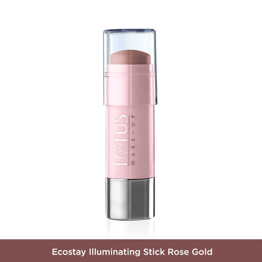 LOTUS MAKEUP ECOSTAY ILLUMINATING STICK IM30 ROSE GOLD