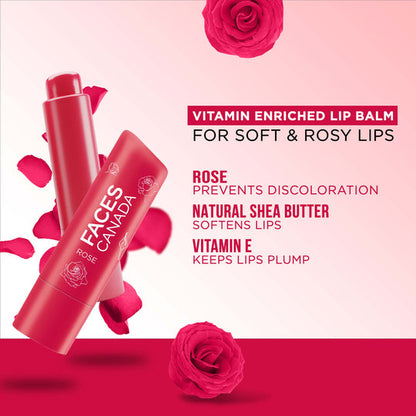 FACES LIP BALM ROSE PETAL