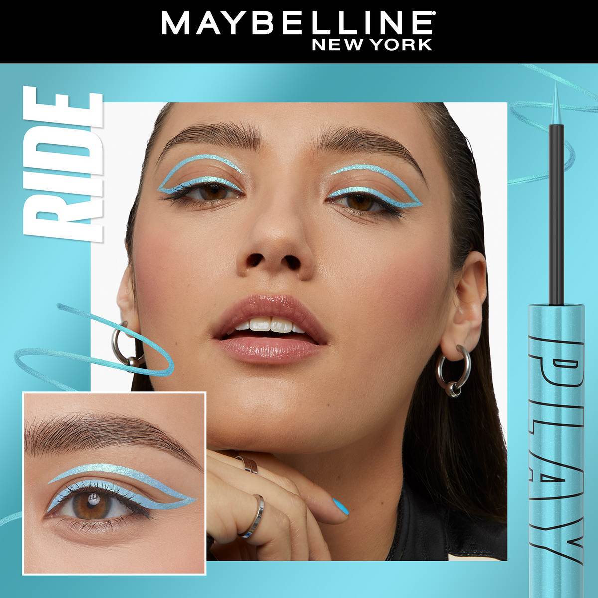 MAYBELLINE EYELINER TATTO PLAY RIDE AS 2.1ML  LTLPELEC