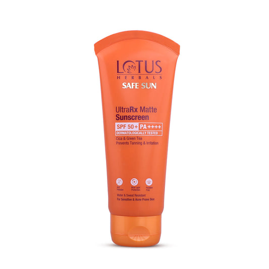 LOTUS HERBALS SPF 50+ ULTRA RX MATTE SUNSCREEN 50 GM