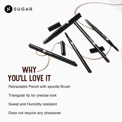 SUGAR EYE BROW DEFINER 02 TAUPE TOM 0.35 G