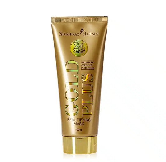 SHAHNAZ HUSAIN GOLD PLUS BEAUTIFYING MASK 100GM