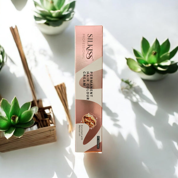 STREAX SILKISS PERMANENT HAIR COLOR CREAM 3 DARK BROWN 60G