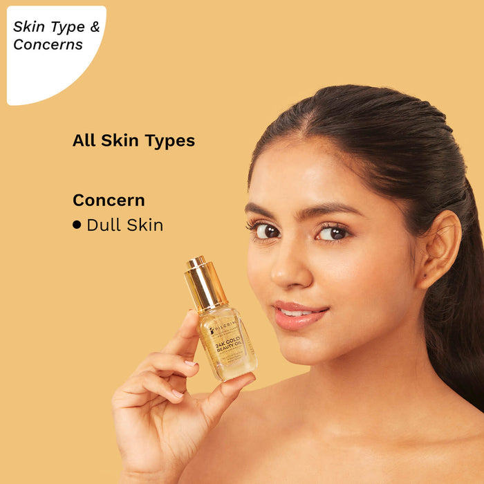 PILGRIM 24K GOLD BEAUTY OIL 20ML