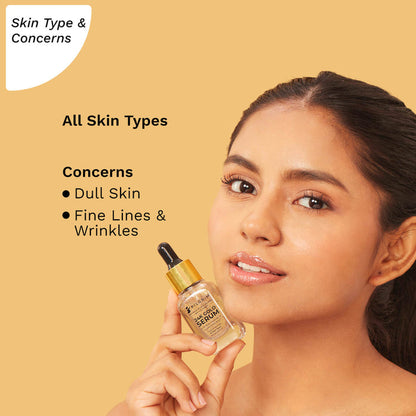 PILGRIM 24K GOLD NIACINAMIDE AND HYALURONIC ACID FACE SERUM 20ML