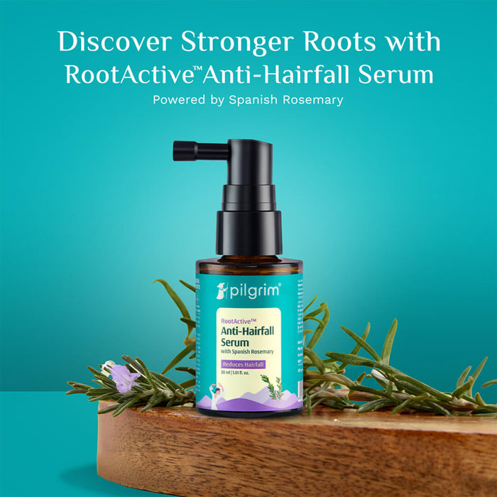 PILGRIM ANTI-HAIRFALL SERUM WITH SPANISH ROSEMARY REDUCES HAIRFALL 30ML
